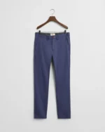 Ανδρικό Παντελόνι GANT SLIM TWILL CHINOS 1505221 Μπλε - Image 2