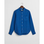 Ανδρικό Πουκάμισο Λινό GANT REG GMNT DYED LINEN 3240120 Μπλε