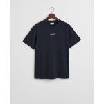 Ανδρική μπλούζα κοντό μανίκι GANT GRAPHIC SS 2003308 Μπλε - Image 4