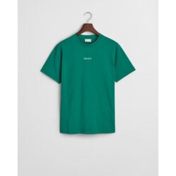 time__1731593434__202501-2003308-322-flat-fv-1 Ανδρική μπλούζα κοντό μανίκι GANT GRAPHIC  SS 2003308 Πράσινο - Image 4