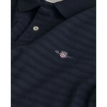 Ανδρική Μπλούζα GANT TEXTURE STRIPE POLO 2014035 Μπλε - Image 2