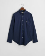Ανδρικό Πουκάμισο GANT REG CLASSIC POPLIN 3000100 Μπλε