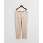 Ανδρικό Παντελόνι GANT SLIM TWILL CHINOS 1505221 Εκρού