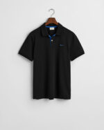 Ανδρική Μπλούζα GANT REG CONTRAST PIQUE SS POLO 2062026 Μαύρο
