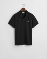 Ανδρική Μπλούζα GANT 2210 REG SHIELD SS PIQUE POLO Μαύρο S/S25