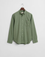 Ανδρικό Πουκάμισο GANT REG CLASSIC POPLIN 3000100 Πράσινο