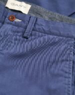 Ανδρικό Παντελόνι GANT SLIM TWILL CHINOS 1505221 Μπλε - Image 4