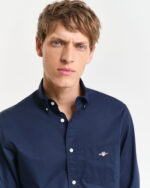 Ανδρικό Πουκάμισο GANT REG CLASSIC POPLIN 3000100 Μπλε - Image 8