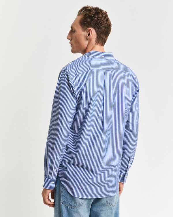 Ανδρικό Πουκάμισο GANT REG CLASSIC POPLIN STRIPE 3000130 Μπλε - Image 4