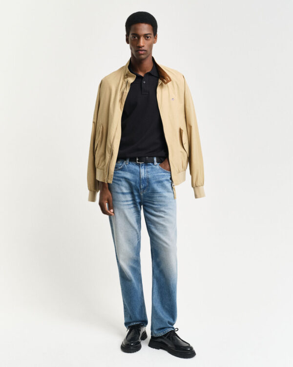 Ανδρική Μπλούζα GANT 2210 REG SHIELD SS PIQUE POLO Μαύρο S/S25 - Image 2