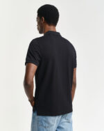 Ανδρική Μπλούζα GANT 2210 REG SHIELD SS PIQUE POLO Μαύρο S/S25 - Image 5