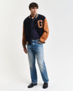 Ανδρική Μπλούζα GANT 2210 REG SHIELD SS PIQUE POLO Μπλε S/S25 - Image 5