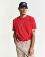 Ανδρική Μπλούζα GANT PRINTED GRAPHIC SS 2044017 Κόκκινο - Image 2