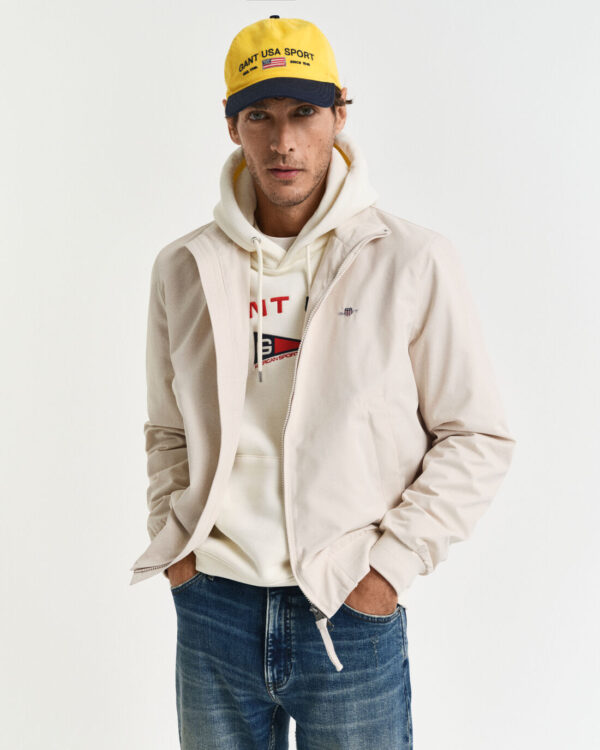 Ανδρικό Μπουφάν  GANT LIGHTWEIGHT HAMPSHIRE JACKET 7006493 Εκρού - Image 2