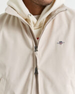 Ανδρικό Μπουφάν GANT LIGHTWEIGHT HAMPSHIRE JACKET 7006493 Εκρού - Image 6
