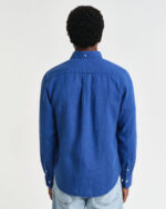 Ανδρικό Πουκάμισο Λινό GANT REG GMNT DYED LINEN 3240120 Μπλε - Image 2