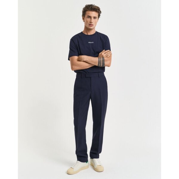 time__1737132020__202501-2003308-433-look-fv-1 Ανδρική μπλούζα κοντό μανίκι GANT GRAPHIC  SS 2003308 Μπλε - Image 5