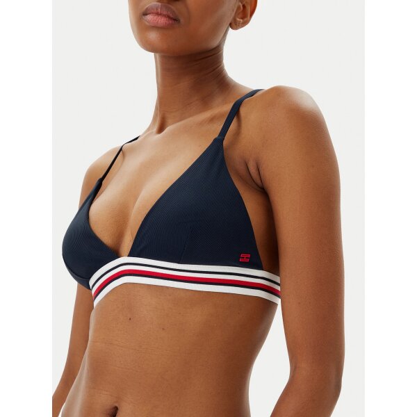 tommy-hilfiger-mpikini-pano-meros-uw0uw05805-skouro-mple-0000304674129 (3) ΓΥΝΑΙΚΕΙΟ ΜΑΓΙΟ TOP TRIANGLE RP  TOMMY JEANS UW0UW05805-C1G - Image 4