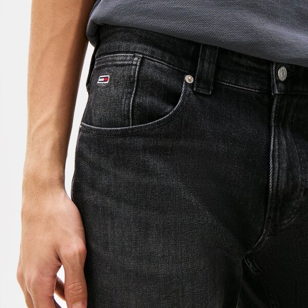 Ανδρική Βερμούδα  Τζιν TOMMY JEANS RONNIE SHORT DM0DM20945 μαύρο - Image 3