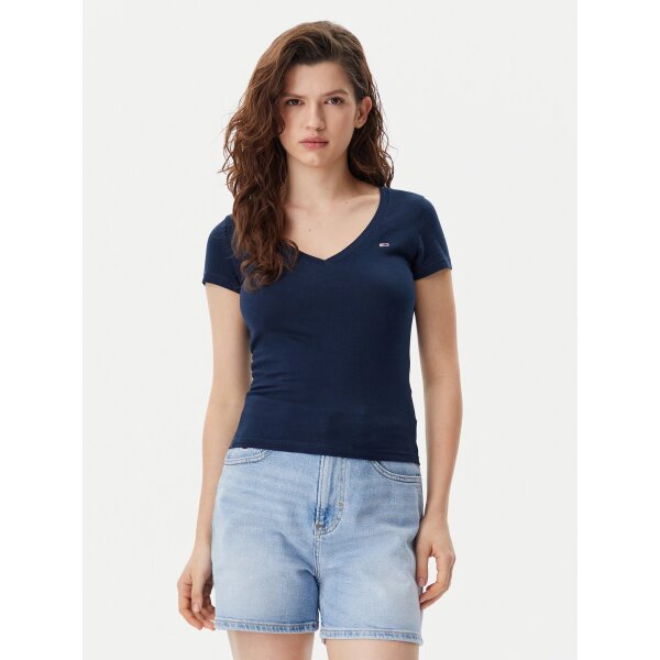 ΓΥΝΑΙΚΕΙΑ ΜΠΛΟΥΖΑ TJW 2PACK V-NECK TEE TOMMY JEANS DW0DW21367-0XX - Image 2