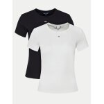 ΓΥΝΑΙΚΕΙΑ ΜΠΛΟΥΖΑ TJW 2PACK SLIM ESSENTIAL RIB S TOMMY JEANS DW0DW21430-0XO
