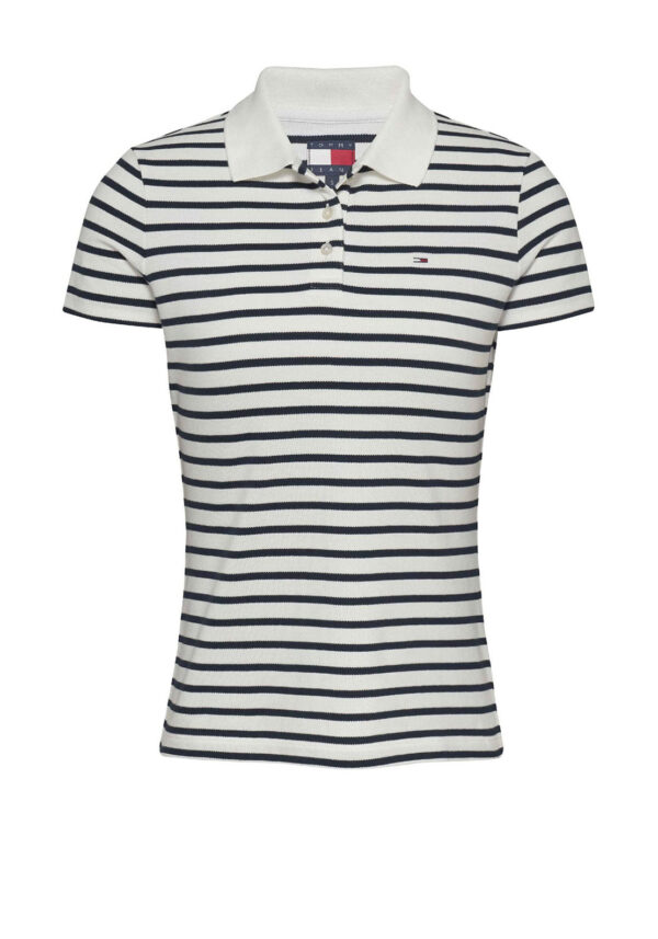 tommy-jeans-striped-polo-tshirt-white-SKU_DW0DW20160_0FC_1_2000x ΓΥΝΑΙΚΕΙΑ ΜΠΛΟΥΖΑ TJW SLIM ESSENTIAL POLO TOMMY JEANS DW0DW20160-0FC - Image 1