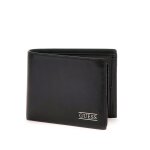 Ανδρικό Πορτοφόλι GUESS TORINO BIFOLD M DOUBLE SMBAGRLEA24 Μαύρο