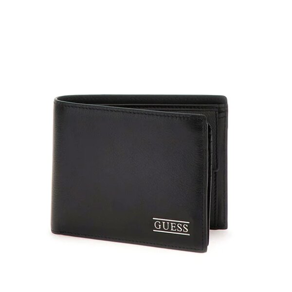 Ανδρικό Πορτοφόλι GUESS TORINO BIFOLD M DOUBLE SMBAGRLEA24 Μαύρο - Image 1