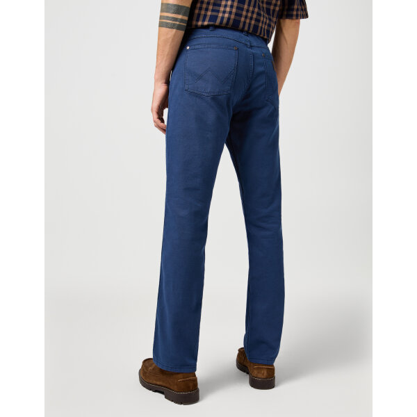 112362441_2 Ανδρικό παντελόνι GREENSBORO WRANGLER 112362441 μπλε - Image 2