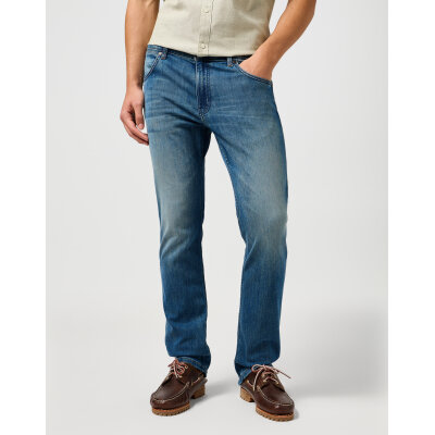 Ανδρικό παντελόνι jean GREENSBORO WRANGLER 112362442 μπλε