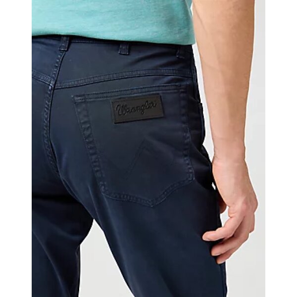 112362470_5 Ανδρικό παντελόνι texas slim WRANGLER 112362470 μπλε σκούρο - Image 2
