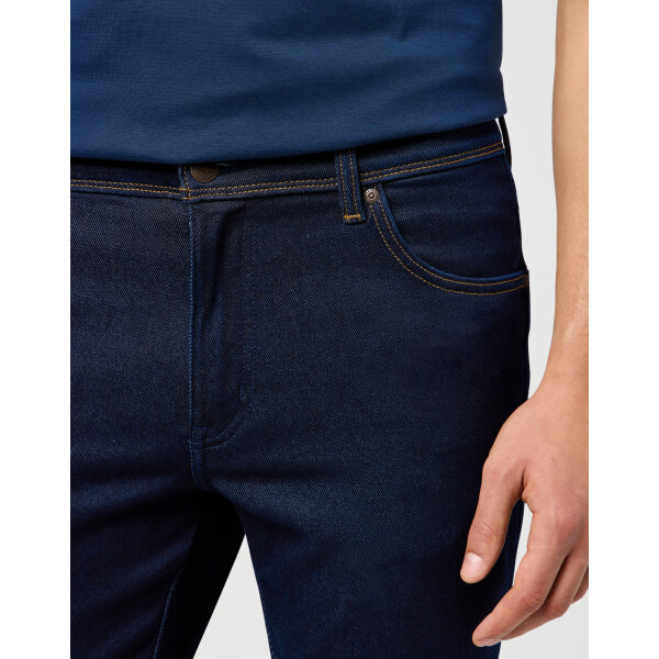 112362474_5 Ανδρικό παντελόνι jean TEXAS SLIM WRANGLER 112362474 μπλε σκούρο - Image 4