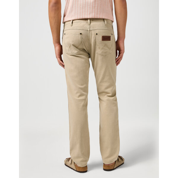 112362556_2 Ανδρικό παντελόνι GREENSBORO TIMBERWOLF WRANGLER 112362556 μπεζ - Image 2