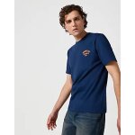 Ανδρική μπλούζα κοντό μανίκι small logo tee WRAGLER 112362807 μπλε - Image 4