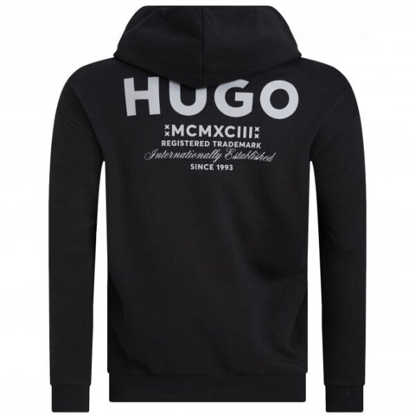 1744366795-32237700 Ανδρική Φούτερ Ζακέτα HUGO BLUE Nardimez 50520017 Μαύρο - Image 3