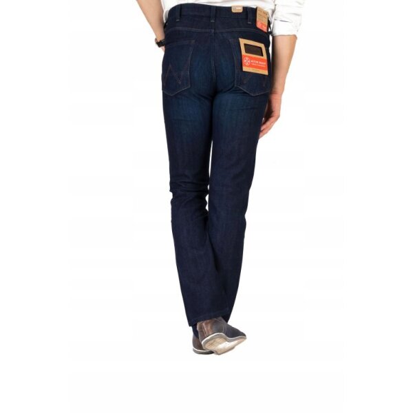 1b243888463aab70f6bdd44b815a Ανδρικό παντελόνι τζιν ARIZONA classic straight WRANGLER W120UJ71T μπλε σκούρο - Image 4
