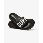 Ανδρική Παντόφλα SUPER DRY D3 SDNA CORE GRAPHIC POOL SLIDE MF310266A Μαύρο