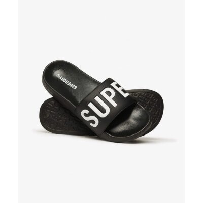 Ανδρική Παντόφλα SUPER DRY D3 SDNA CORE GRAPHIC POOL SLIDE MF310266A Μαύρο