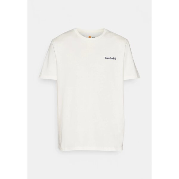 Ανδρική Μπλούζα TIMBERLAND SMALL LINEAR LOGO PRINT TB0A5QQT Λευκό - Image 3