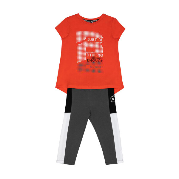 251-4017 DARK CORAL A Παιδικό Σετ μακό για Κορίτσι 7-16 ετών Sprint 251-4017-451 - Image 1