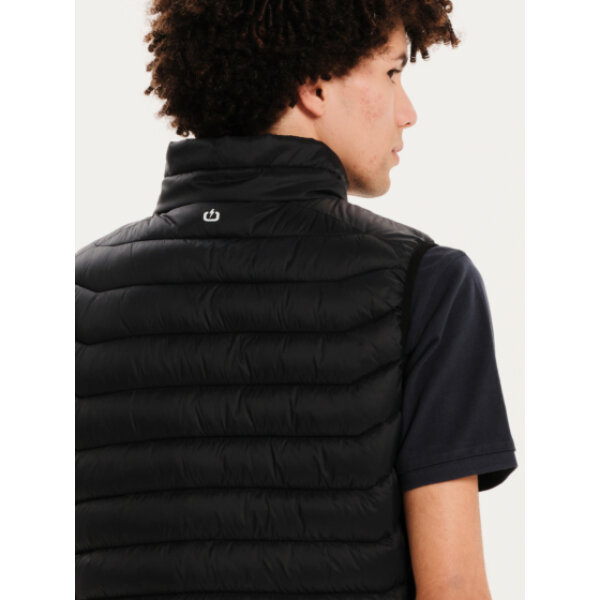 251.EM10.10-BLACK_7 Ανδρικό γιλέκο light weight puffer vest jacket EMERSON 251.EM10.10 μαύρο - Image 2