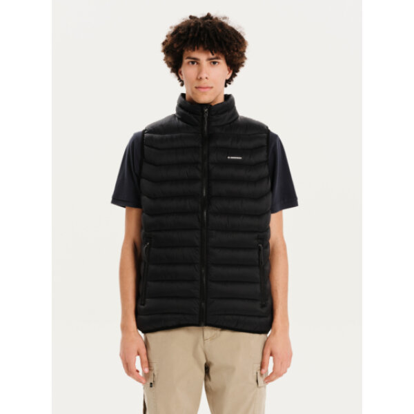 251.EM26.38-D-GREEN_3 Ανδρικό γιλέκο light weight puffer vest jacket EMERSON 251.EM10.10 μαύρο - Image 1