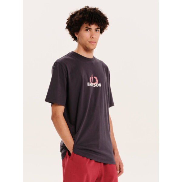 Ανδρική μπλούζα κοντό μανίκι EMERSON LOGO 251.EM33.05 μπλε - Image 3