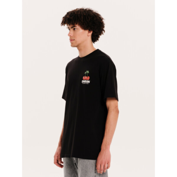 Ανδρική μπλούζα κοντό μανίκι EMERSON CHERRY 251.EM33.65 μαύρο - Image 4