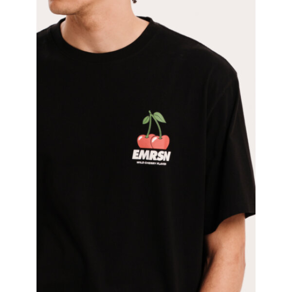 Ανδρική μπλούζα κοντό μανίκι EMERSON CHERRY 251.EM33.65 μαύρο - Image 2