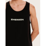 Ανδρική αμάνικη μπλούζα με λογότυπο EMERSON 251.EM37.09 μαύρο - Image 4