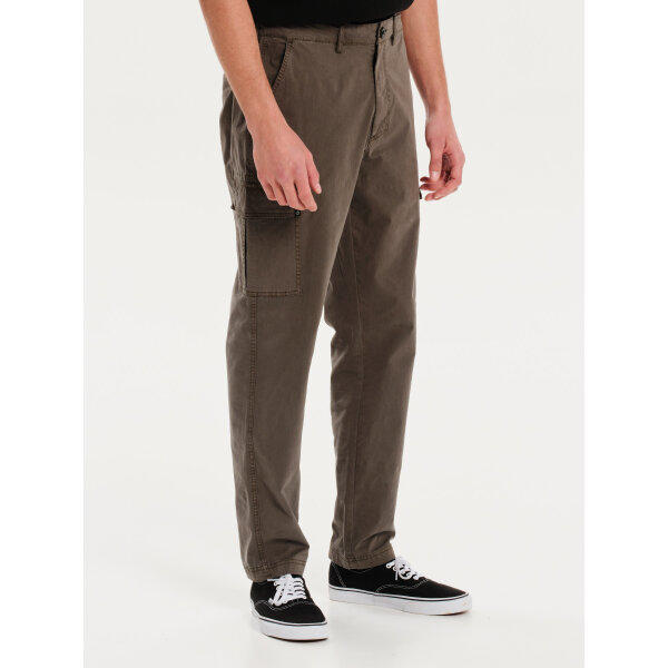 251.EM42.37-ARMY-GREEN_5 Ανδρικό παντελόνι cargo EMERSON 251.EM42.37 χακί - Image 2