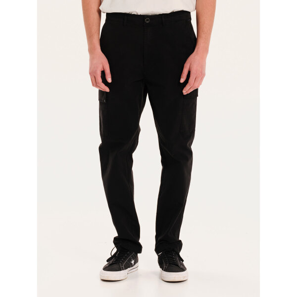 251.EM42.37-BLACK_1 Ανδρικό παντελόνι cargo EMERSON 251.EM42.37 μαύρο - Image 1