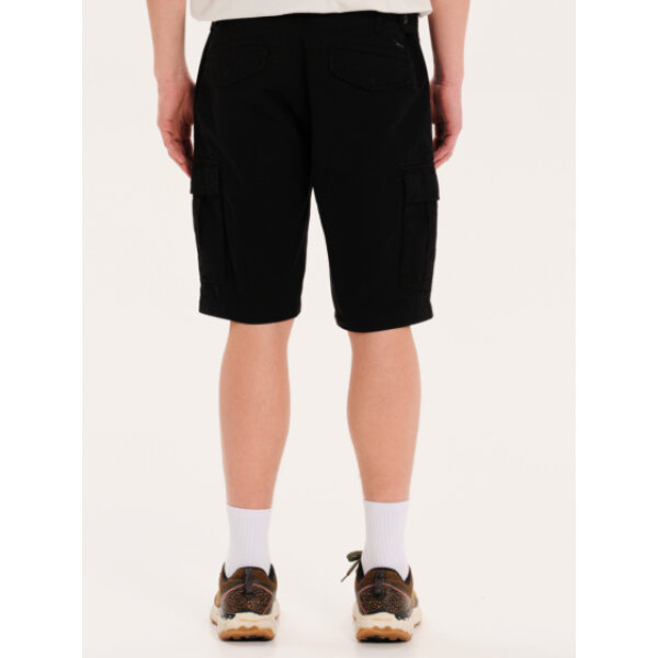 Ανδρική βερμούδα cargo EMERSON 251.EM47.295 μαύρη - Image 3