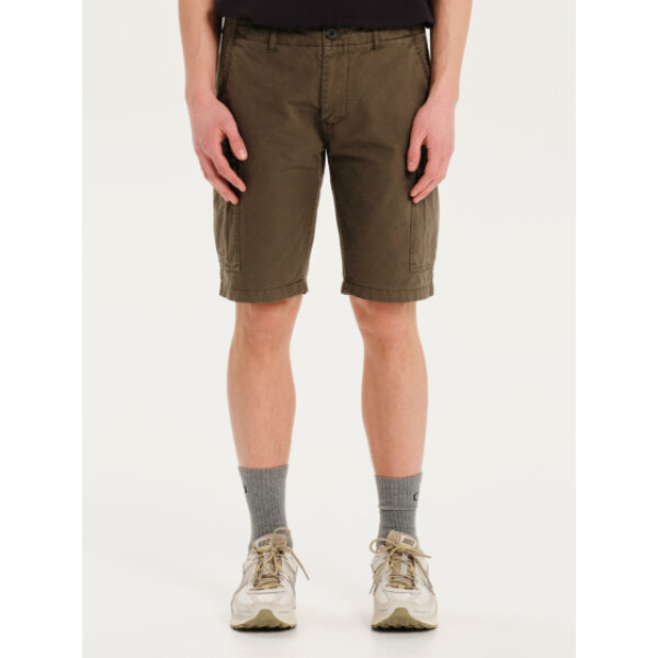 251.EM47.295-D-OLIVE_1 Ανδρική βερμούδα cargo EMERSON 251.EM47.295 χακί - Image 1